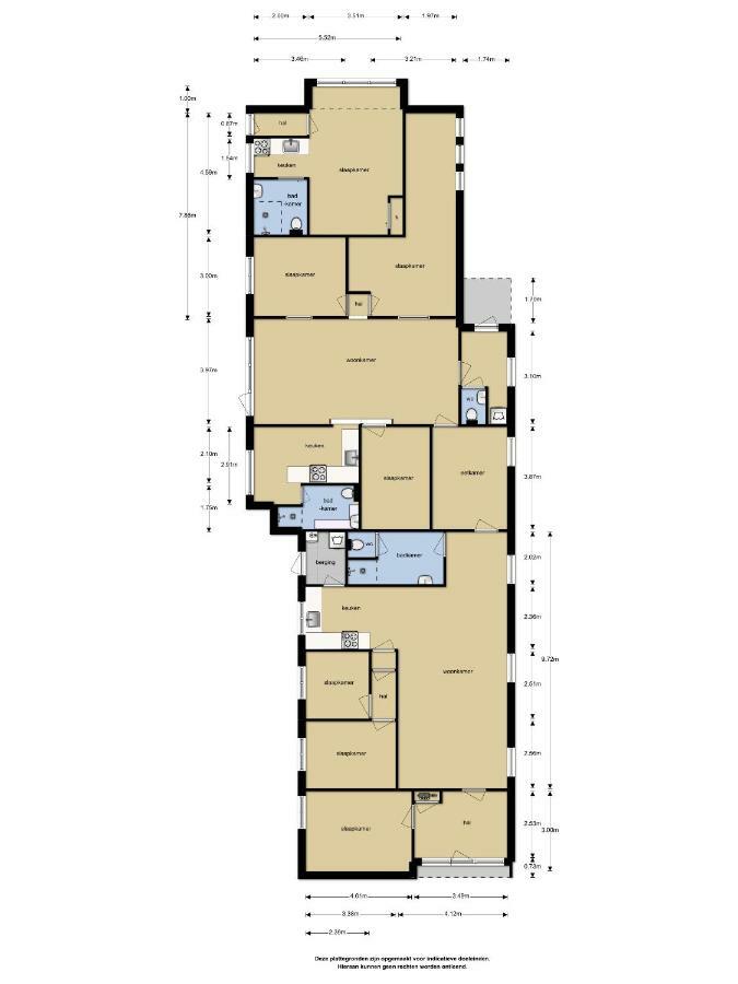 Sfeervol 6 Persoons Appartement - Van Alle Gemakken Voorzien! Bakkeveen Exteriér fotografie